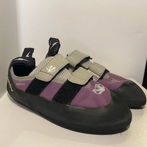 Evolv rock climbing shoes